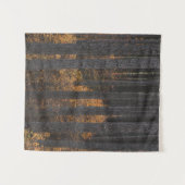 Bäume und goldenes Herbstblättern Wandteppich (Vorderseite (Horizontal))