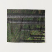 Bäume und grüne Moos Wandteppich (Vorderseite (Horizontal))