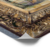 Bäume und Häuser, 1885-86 Poster (Ecke)