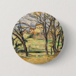 Bäume und Häuser Pauls Cezanne   nähern sich de Button