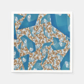 BÄUME UND HAUT SERVIETTE (Vorderseite)