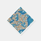 BÄUME UND HAUT SERVIETTE (Ecke)