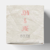 Bäume und Herzen Geschenkschachtel (Oben)