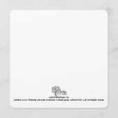 Bäume und Kardinal Öko-freundlich flatter Kraft-Ka (Rückseite)