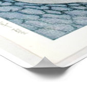 Bäume und Lake Scene Ukiyo-e Poster (Ecke)