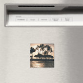 Bäume und Meer Magnet (In Situ (Geschirrspüler))