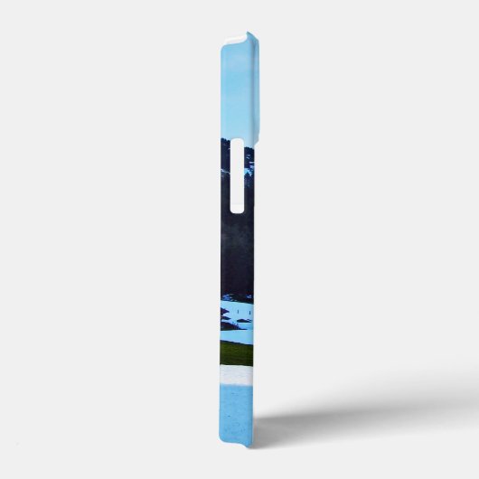 Bäume und Nadelwälder des Spitzli-Hügels Case-Mate iPhone Hülle (Rückseite / Rechts)