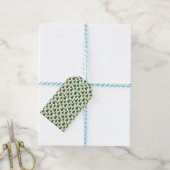 Bäume und Schneeflocken Geschenkanhänger (Mit Garn)