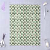 Bäume und Schneeflocken Seidenpapier (Basteln)