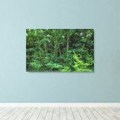Bäume und Shrubs Leinwanddruck (Insitu (Holzboden))