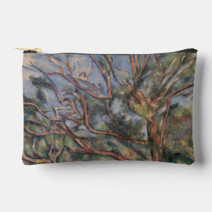 Bäume und Straße, postimpressionistische Landschaf Zubehörtasche