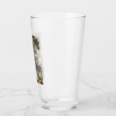 Bäume und Teich (von John Ruskin) Glas (Links)