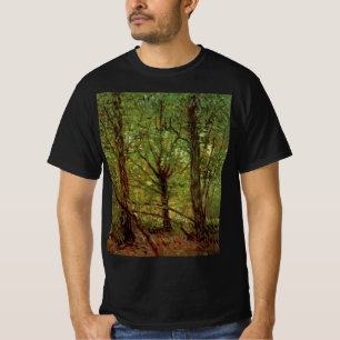Bäume und Unterholz von Vincent van Gogh T-Shirt
