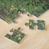 Bäume und Unterwuchs durch Van Gogh Gemälde Art Puzzle (Seite)