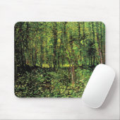 Bäume und Unterwuchs Mousepad (Mit Mouse)