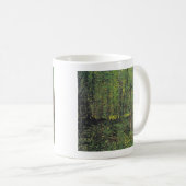 Bäume und Unterwuchs von Van Gogh Kaffeetasse (VorderseiteRechts)