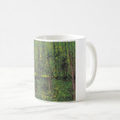 Bäume und Unterwuchs von Van Gogh Kaffeetasse (VorderseiteRechts)
