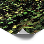 Bäume und Unterwuchs von Vincent van Gogh Poster (Ecke)