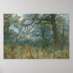 Bäume und Unterwuchs - William Fraser Garden Poster