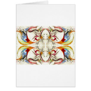 Bäume und Vogelfantasie