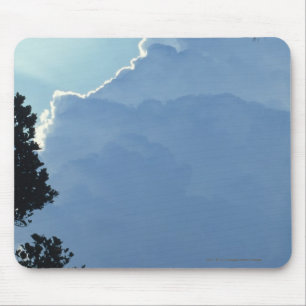 Bäume und Wolken Mousepad