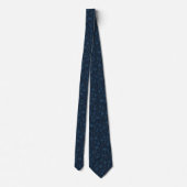 Bäume und Zweige Necktie Krawatte (Rückseite)