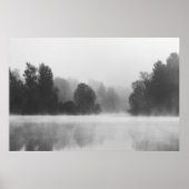 Bäume verschwinden im Nebel des Morgens über dem S Poster (Vorne)