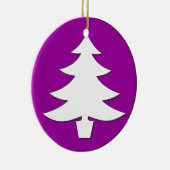 Bäume - violett keramikornament (Rechts)