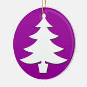 Bäume - violett keramikornament (Links)