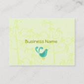 Bäume Visitenkarte (Rückseite)