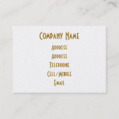 BÄUME VISITENKARTE (Rückseite)