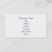 BÄUME VISITENKARTE (Rückseite)