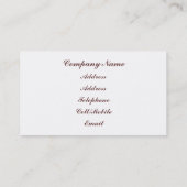 BÄUME VISITENKARTE (Rückseite)