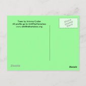 Bäume von Johnna Crider Postkarte (Rückseite)