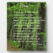 Bäume von: Joyce Klimer Fotoplatte (Vorderseite)