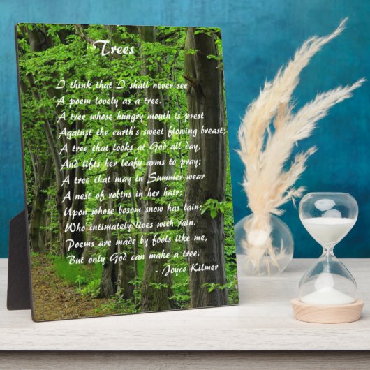 Bäume von: Joyce Klimer Fotoplatte (Seite)