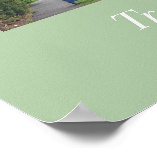 Bäume von Needham 20"x32" Poster (Ecke)