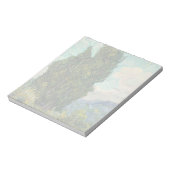Bäume von Vincent Van Gogh Notizblock (Rotiert)