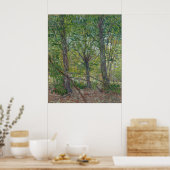 Bäume von Vincent Van Gogh Poster (Küche)