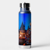Bäume vor dem Rathaus Trinkflasche (Links)
