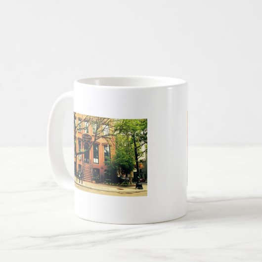 Bäume wachsen in Brooklyn Kaffeetasse (Vorderseite Links)