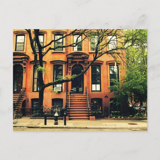 Bäume wachsen in Brooklyn Postkarte (Vorderseite)