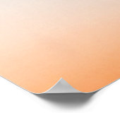 Bäume während der goldenen Stunde Poster (Ecke)