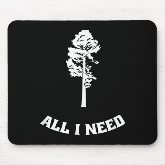 Bäume Wald Natur Walking Umwelt Mousepad (Vorne)