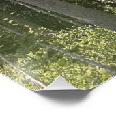 Bäume Wald Woods Thoreau Poster (Ecke)