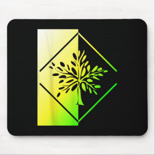 Bäume Wälder natürlichen CO2 Baum Umwelt Mousepad