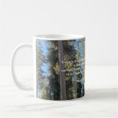 Bäume Wälder Thoreau Inspiration Zitat Kaffeetasse (Links)
