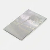 Bäume wehen während eines Donnerstürms im Wind Post-it Klebezettel (angewinkelt)