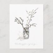 Bäume werden blühen postkarte (Vorderseite)