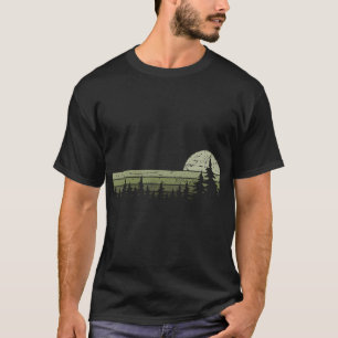 Bäume wild lebende Natur Vintager Wald T-Shirt